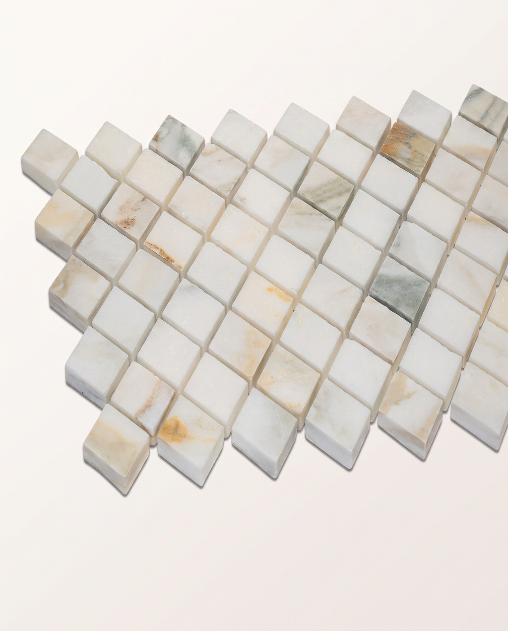 Palazzo Oro Honed Diamond Mosaic