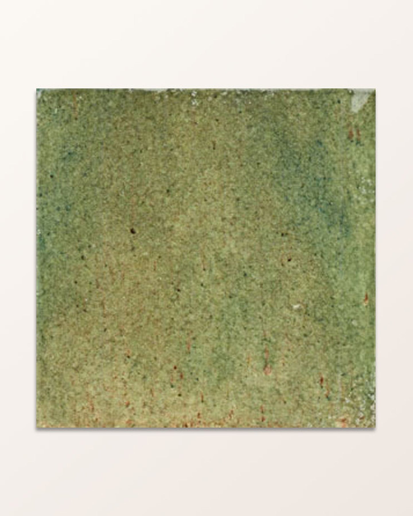 Pottery Porcelain Kale Green Square