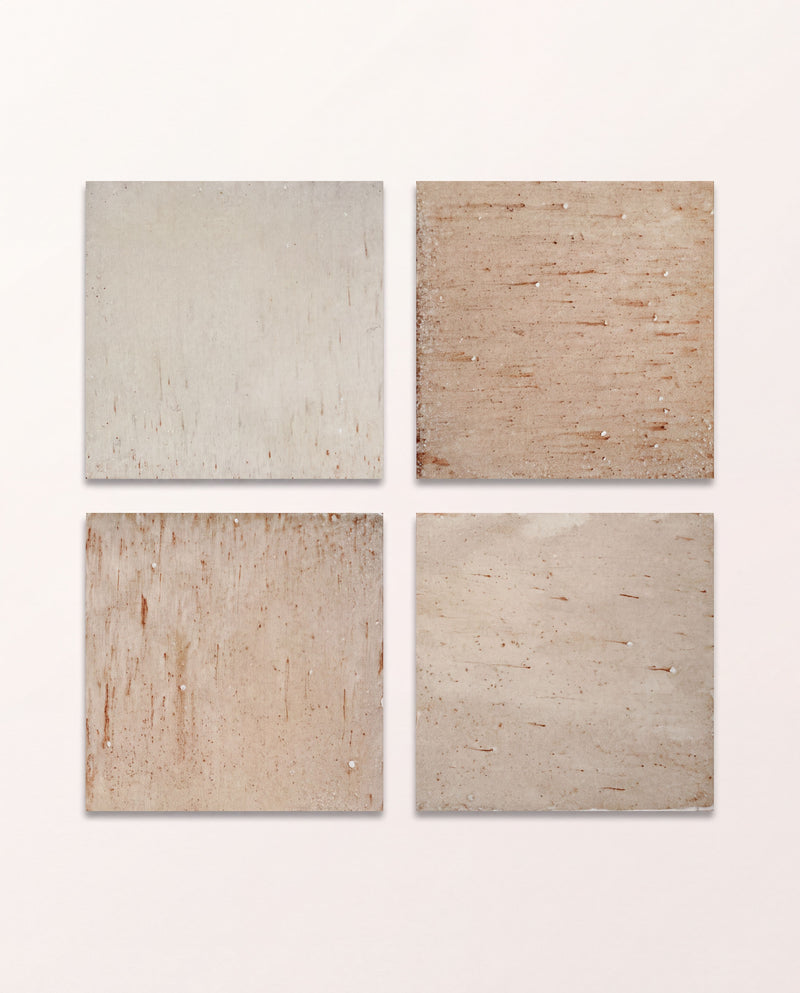 Pottery Porcelain Oatmeal Square
