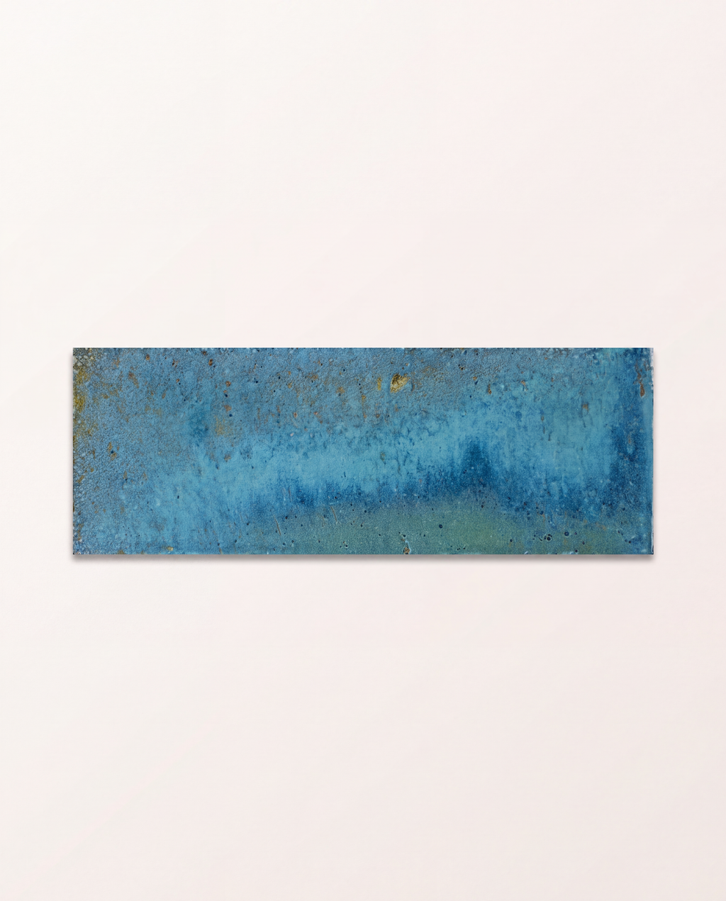 Pottery Porcelain Ocean Blue Brick
