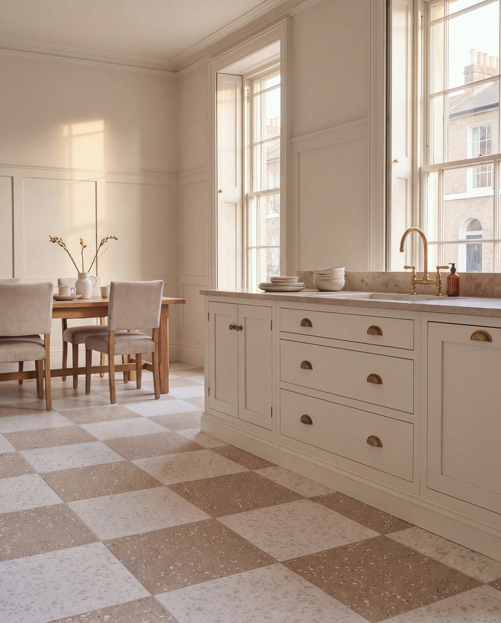 Rialto Porcelain Satin Taupe