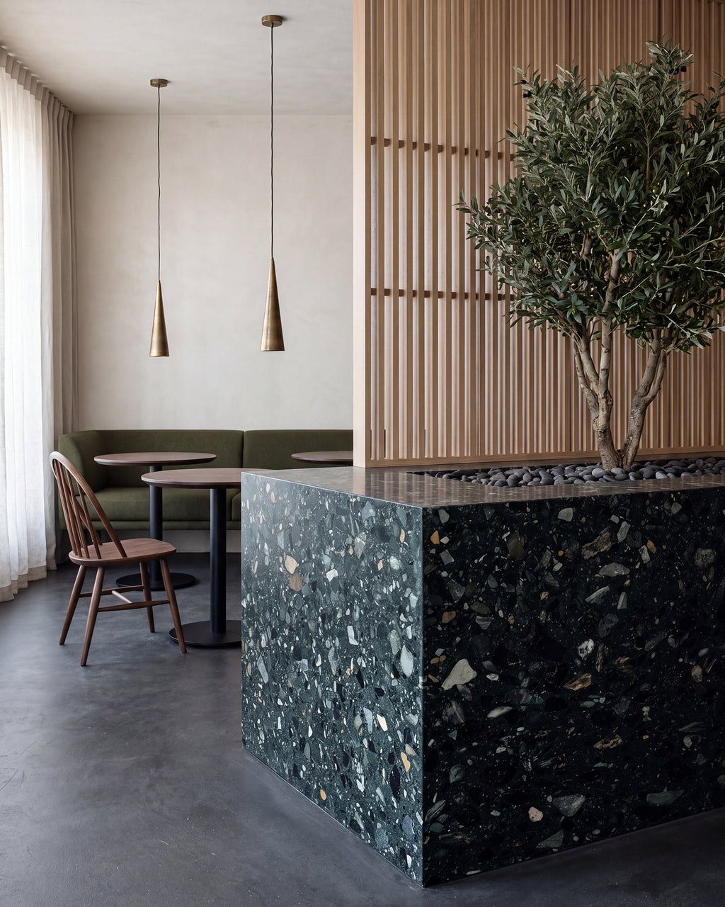 Rialto Terrazzo Foscari Honed Slab