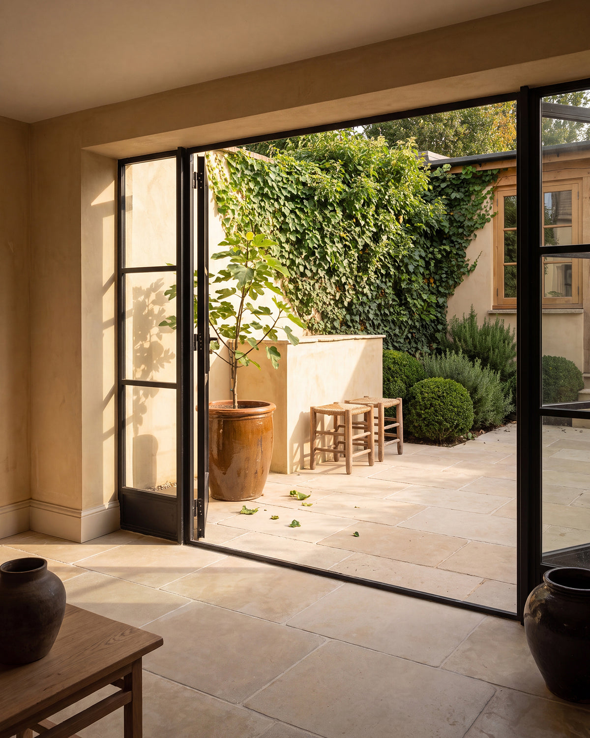 Romaine Limestone Tumbled Finish