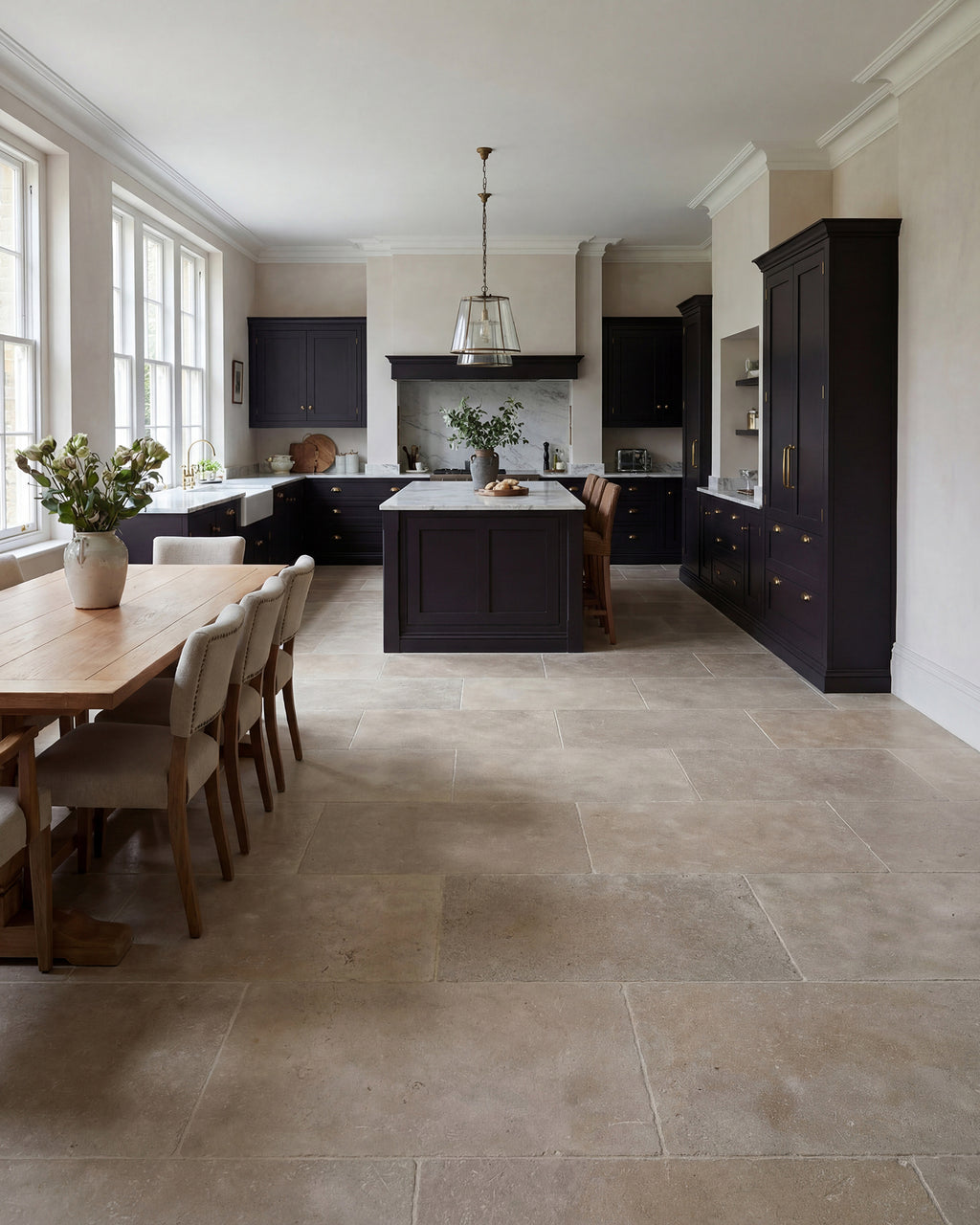 Romaine Limestone Tumbled Finish