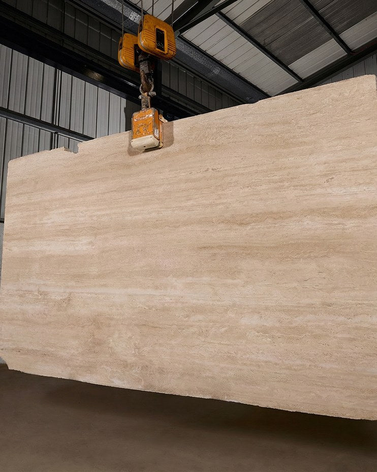 Romano Travertine Honed Slab