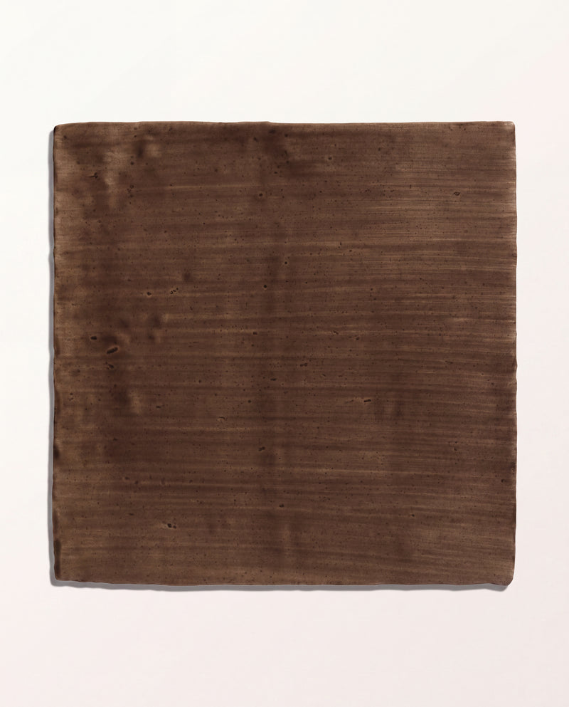 STUDIO Jamboree Handpainted Ceramic Chocolate Field