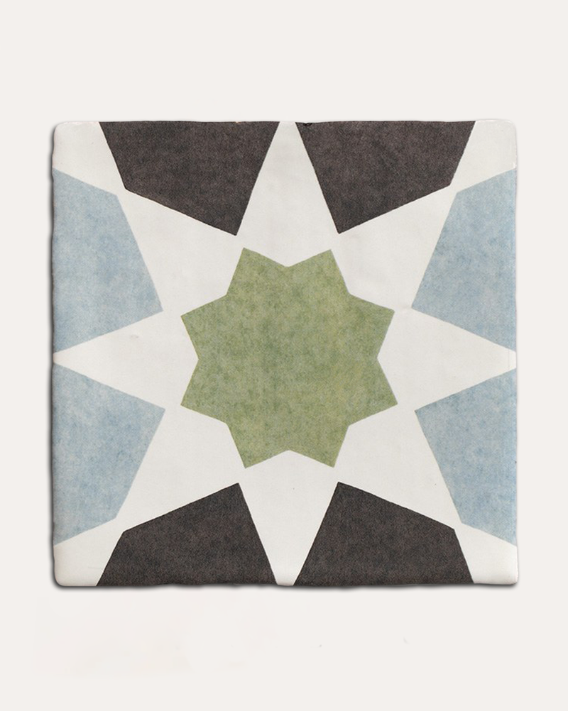 STUDIO Souk Green Star Ceramic