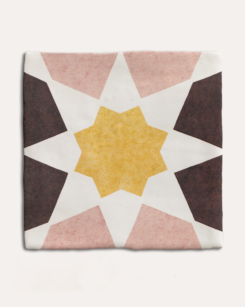 STUDIO Souk Yellow Star Ceramic