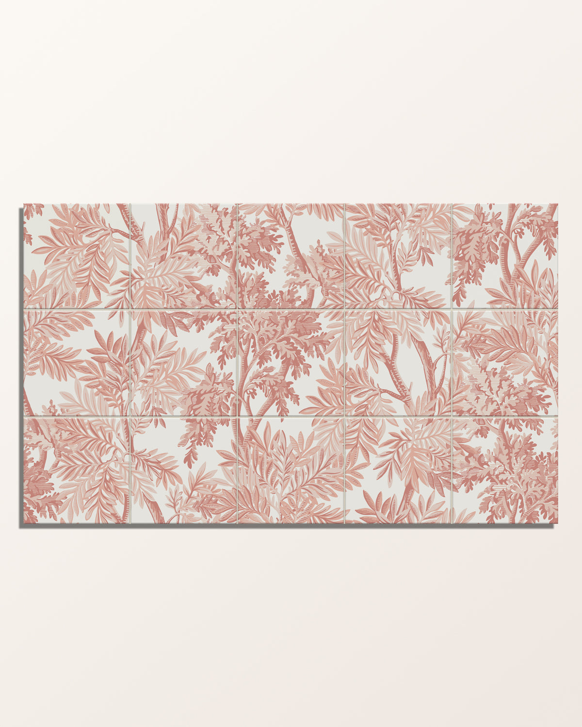 | This design comprises 15 numbered tiles