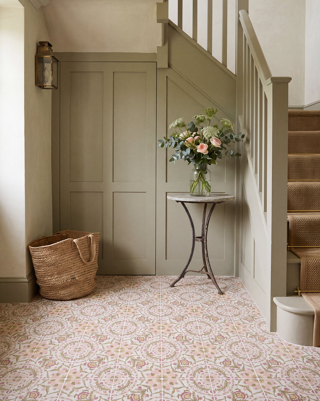 Sanderson - Anthos Pink Porcelain Pattern