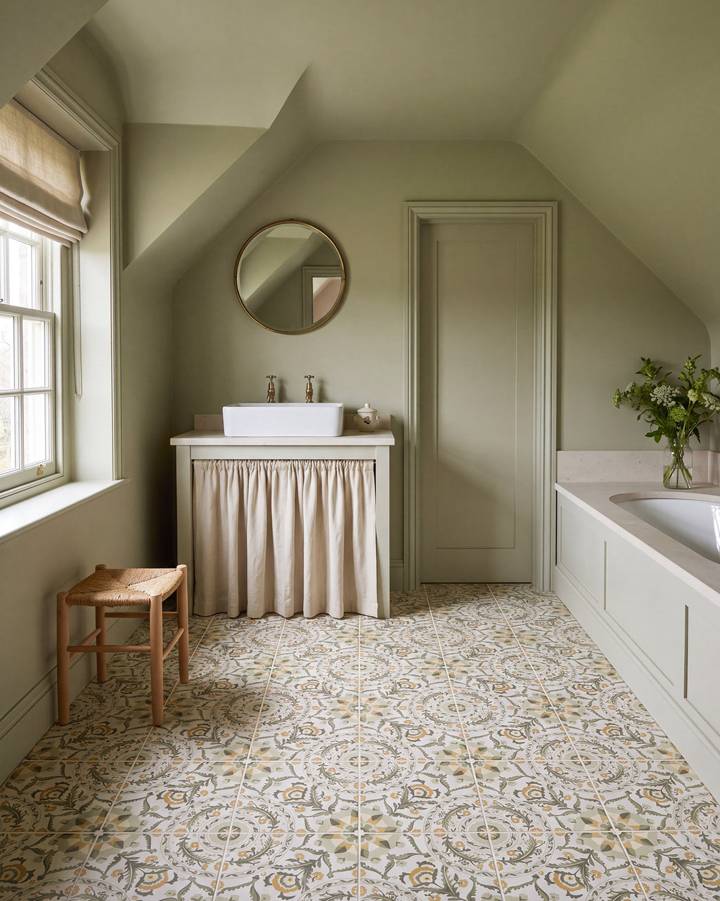 Sanderson - Anthos Sage Porcelain Pattern
