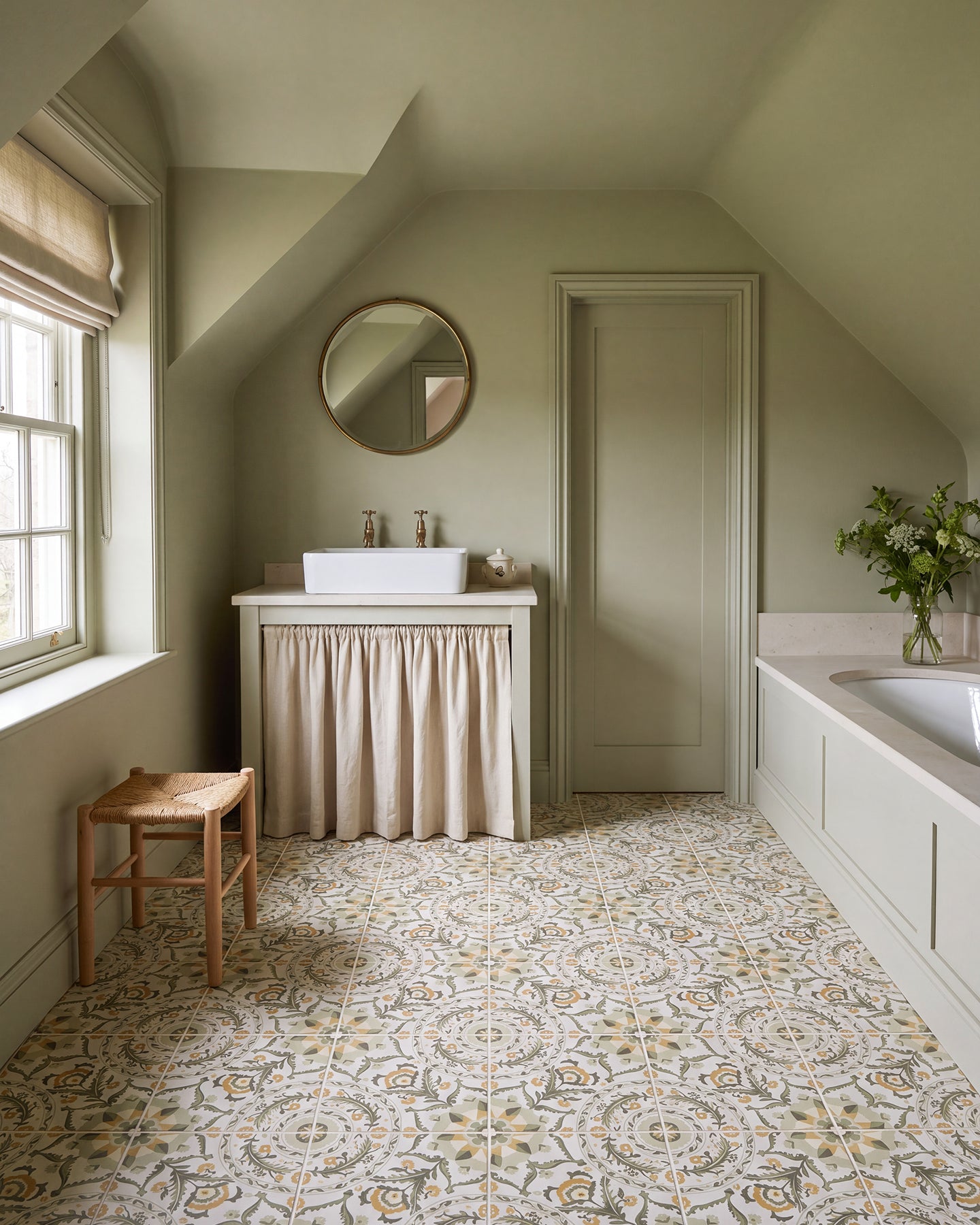Sanderson - Anthos Sage Porcelain Pattern