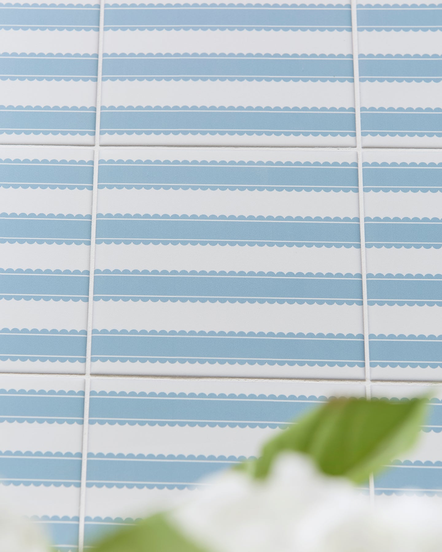 Sanderson - Pinetum Stripe Dove Blue Porcelain
