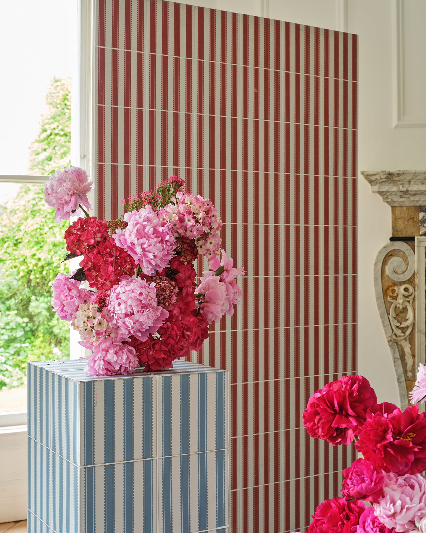 Sanderson - Pinetum Stripe Dove Blue Porcelain
