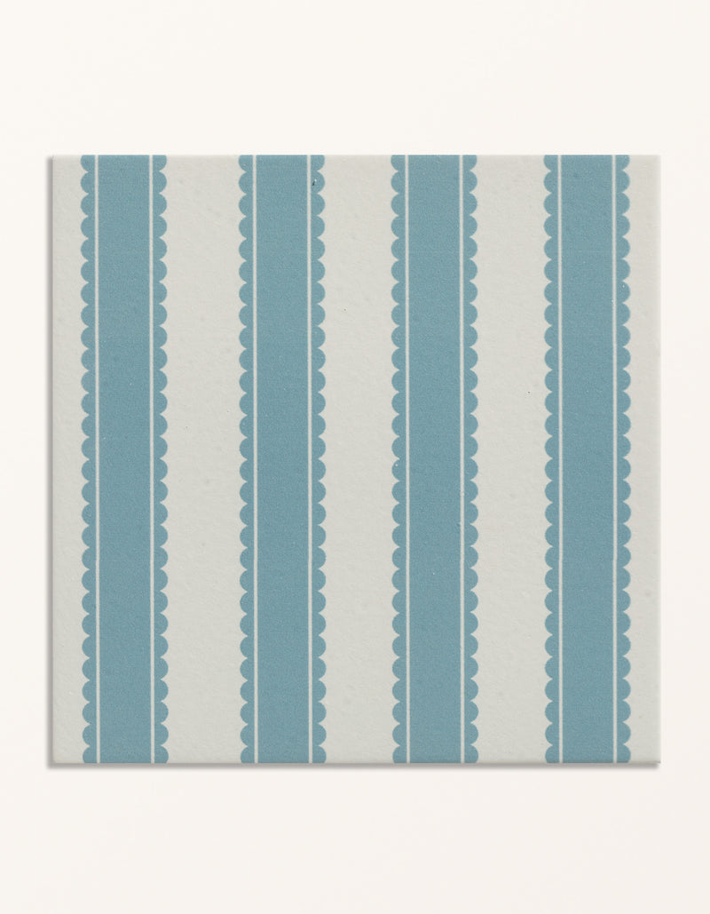 Sanderson - Pinetum Stripe Dove Blue Porcelain