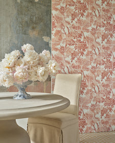 Sanderson - Tapestry Trees Berry Mural Porcelain||Sanderson-Tapestry-Trees-Berry-Mural-Porcelain