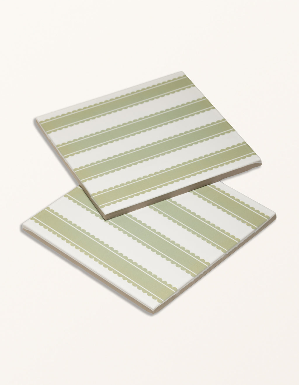 Sanderson - Pinetum Stripe Sage Porcelain