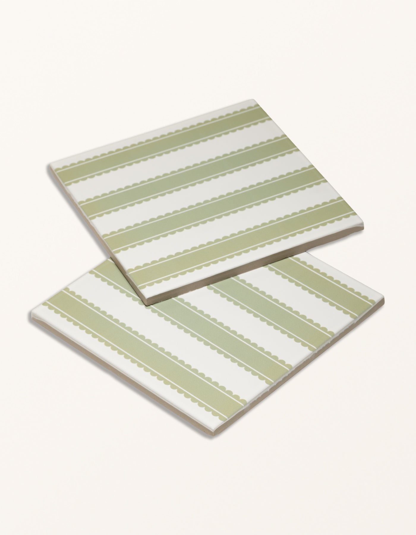 Sanderson - Pinetum Stripe Sage Porcelain