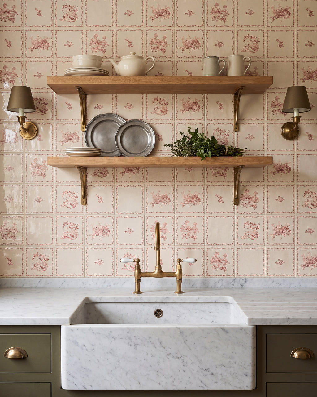STUDIO Sanderson - Aesop's Fables Madder Decor