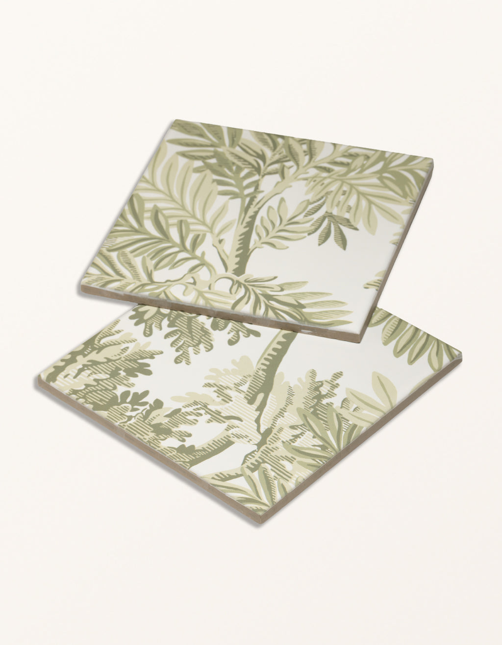 Sanderson - Tapestry Trees Forest Mural Porcelain Pattern