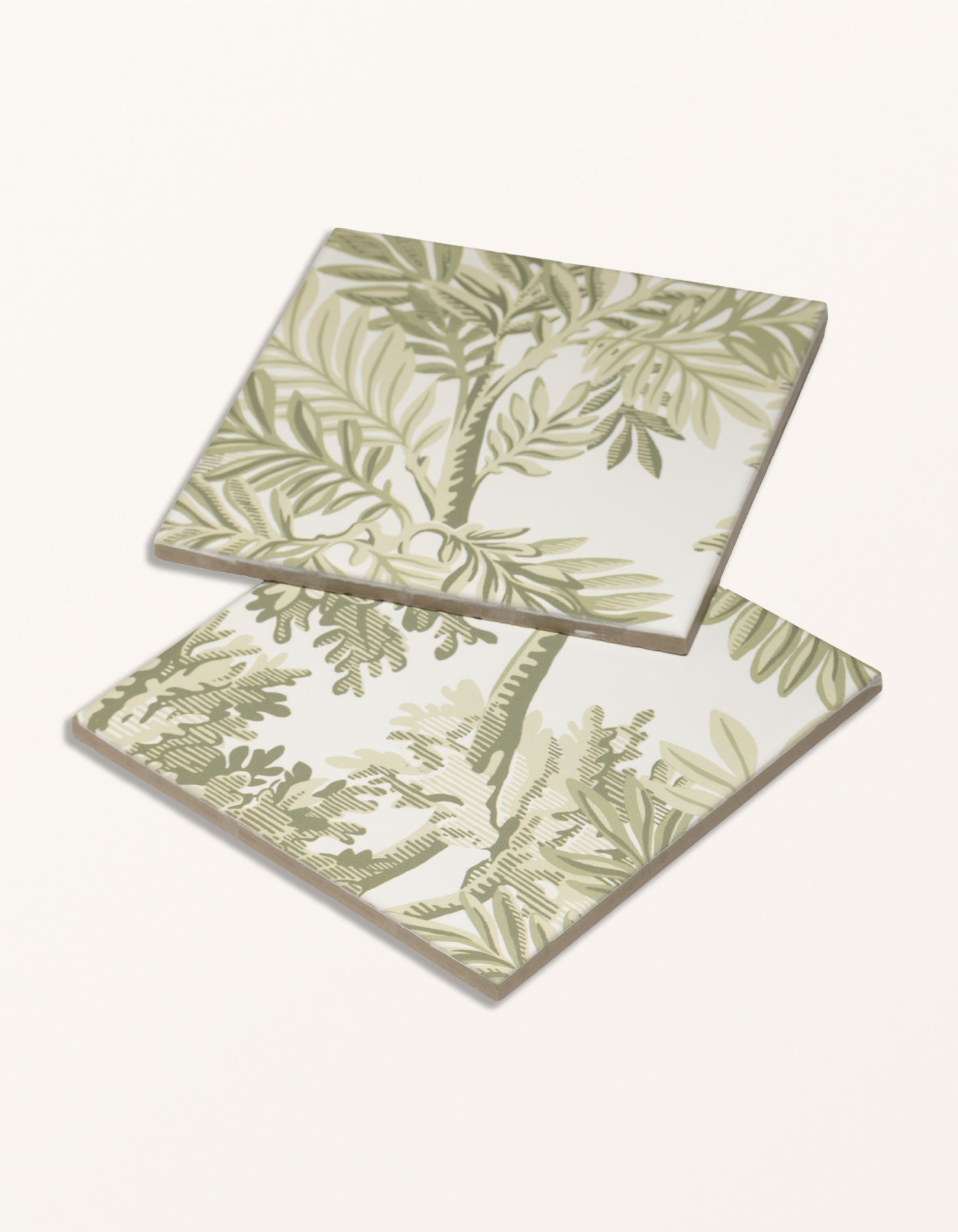Sanderson - Tapestry Trees Forest Mural Porcelain Pattern