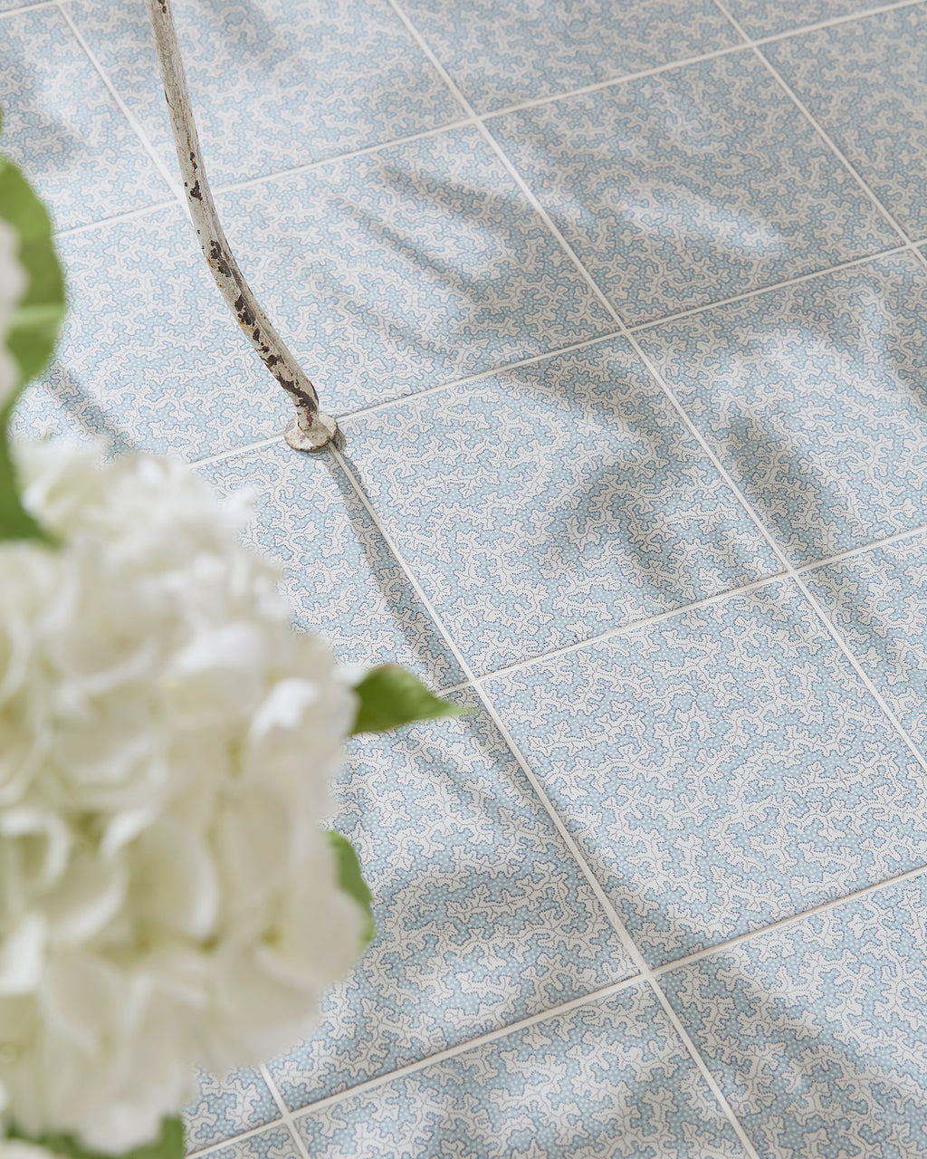 Sanderson - Truffle Dove Blue Porcelain Pattern