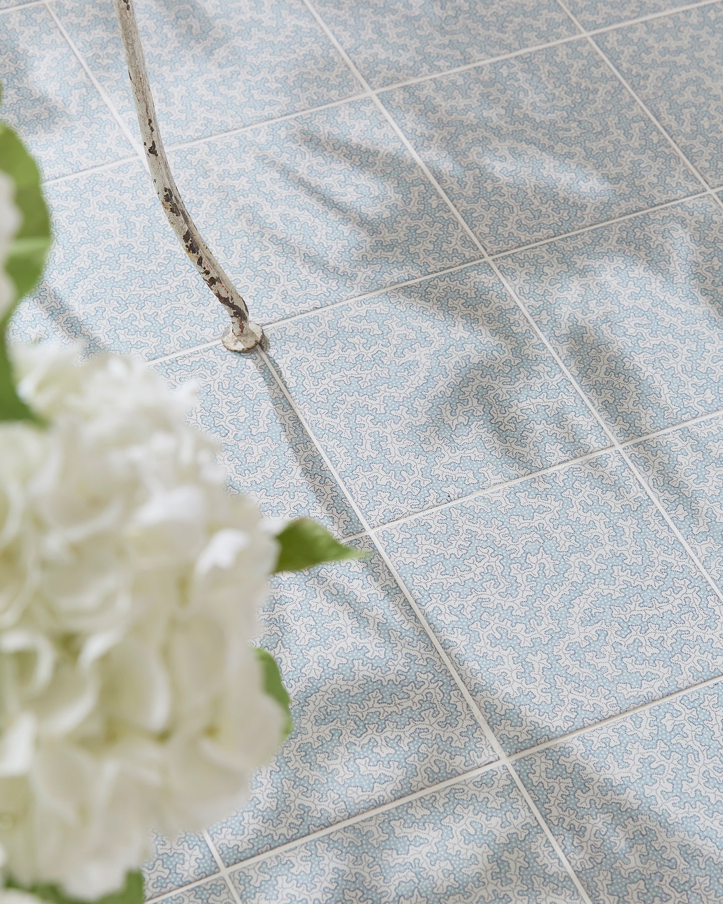 Sanderson - Truffle Dove Blue Porcelain Pattern