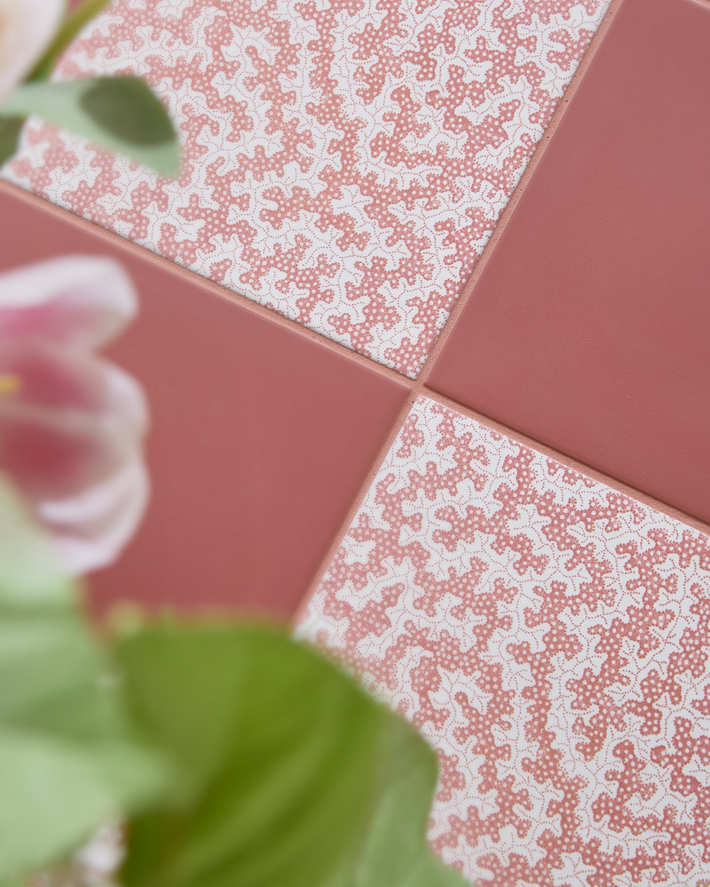 Sanderson - Plain Madder Porcelain