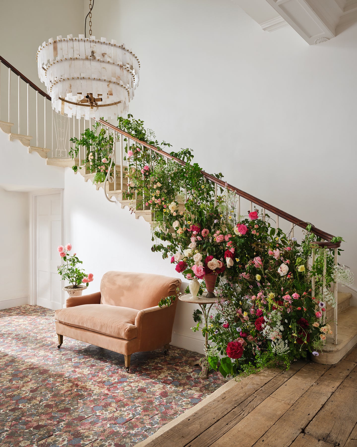 Sanderson - Very Rose & Peony Madder Porcelain