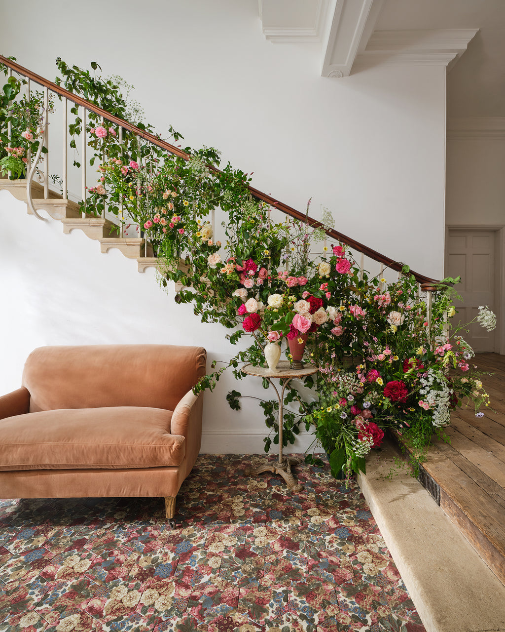Sanderson - Very Rose & Peony Madder Porcelain