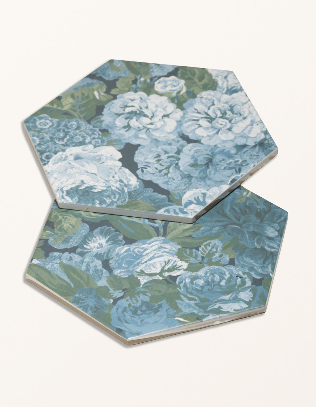 Sanderson - Very Rose & Peony Pottery Blue Porcelain