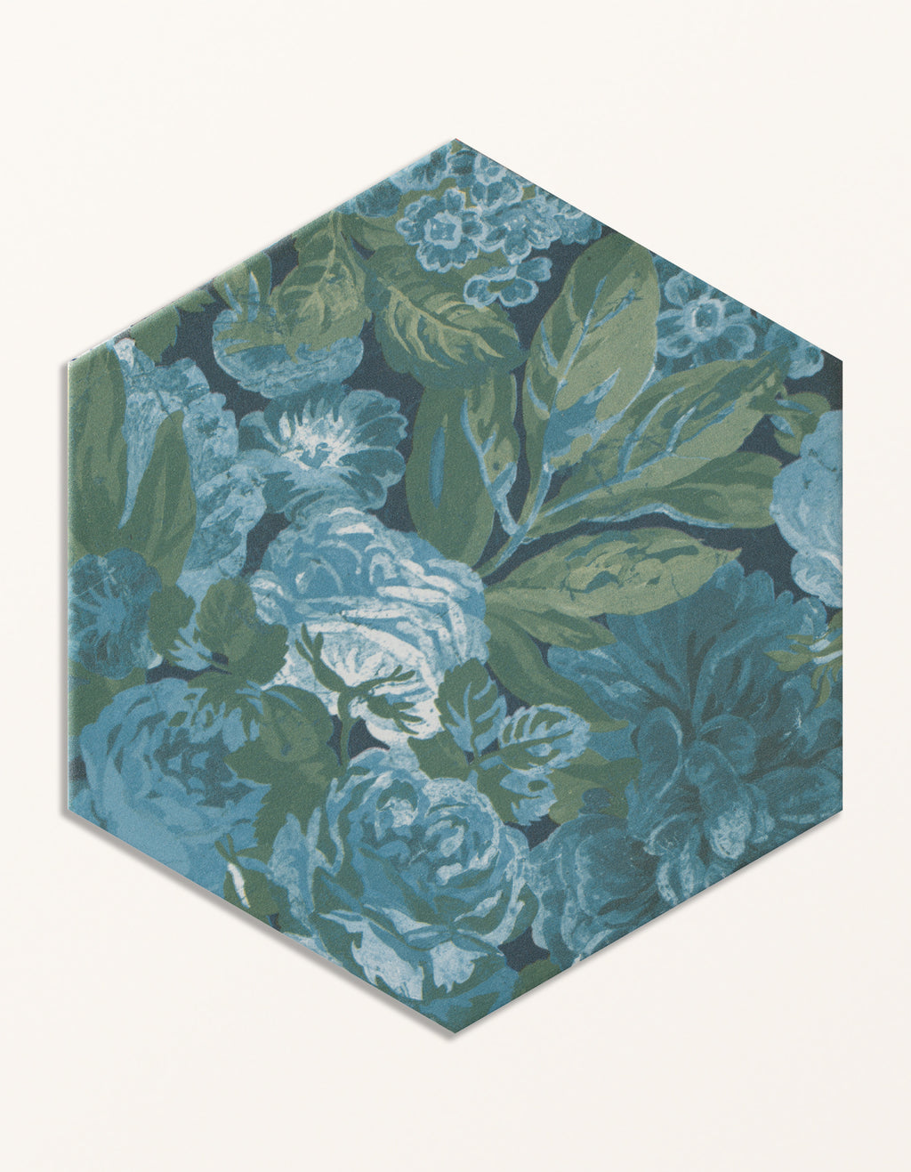 Sanderson - Very Rose & Peony Pottery Blue Porcelain