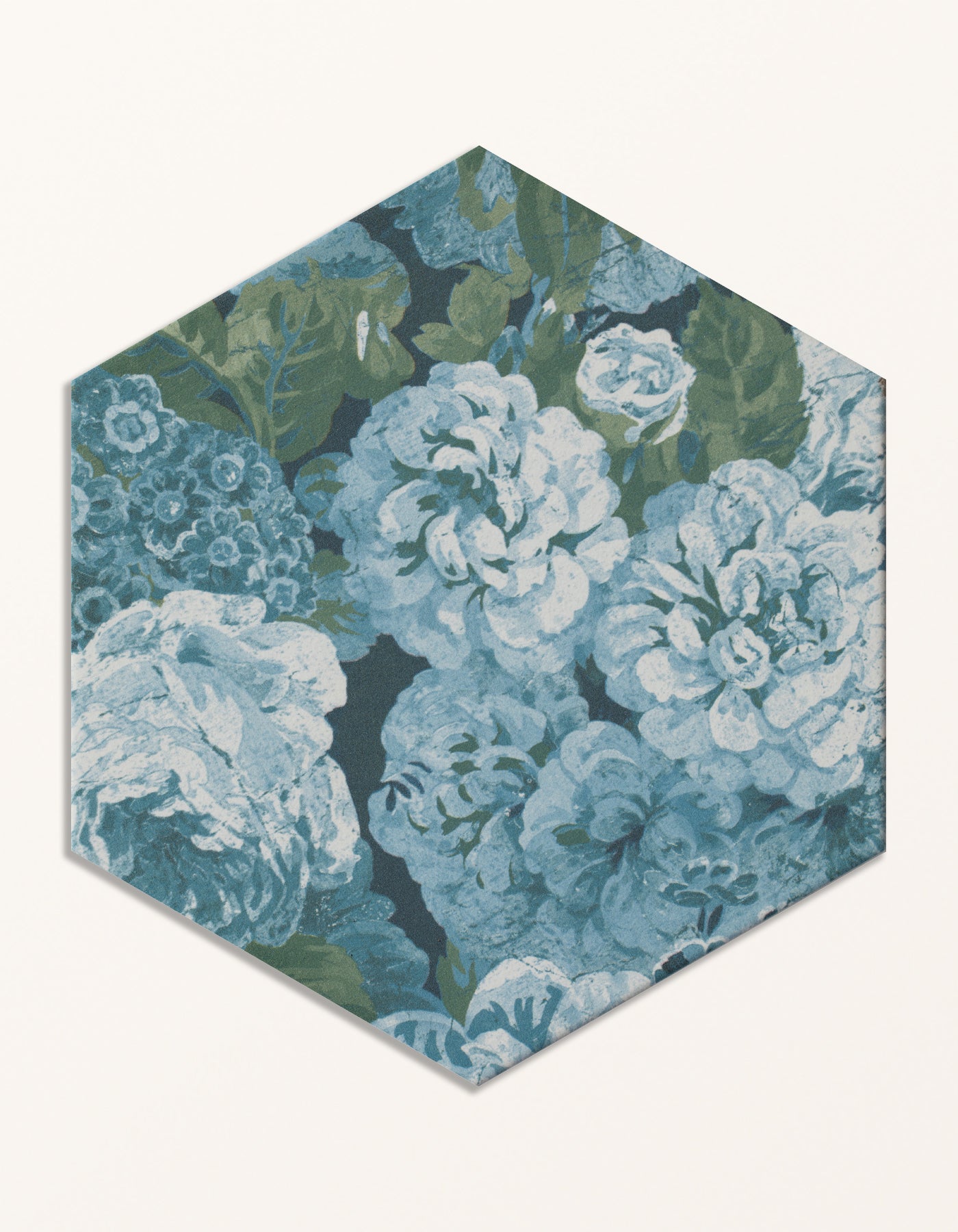 Sanderson - Very Rose & Peony Pottery Blue Porcelain