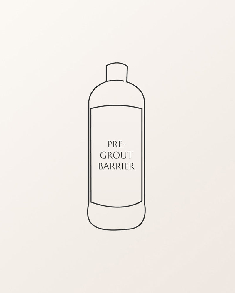 Sarsen Home Porcelain Pre-Grout Barrier