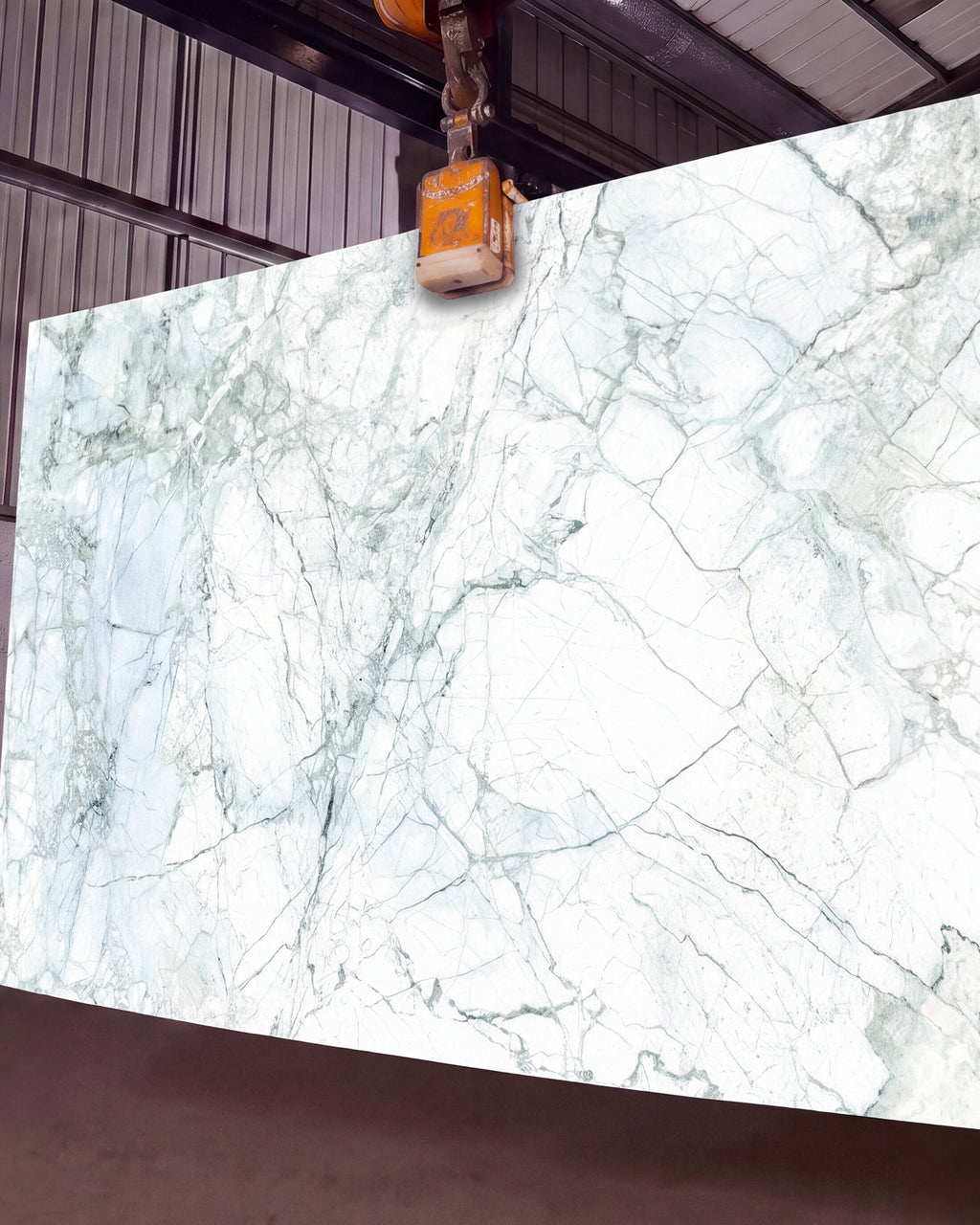 Sculpture Grande Porcelain Invisible Blue Slab