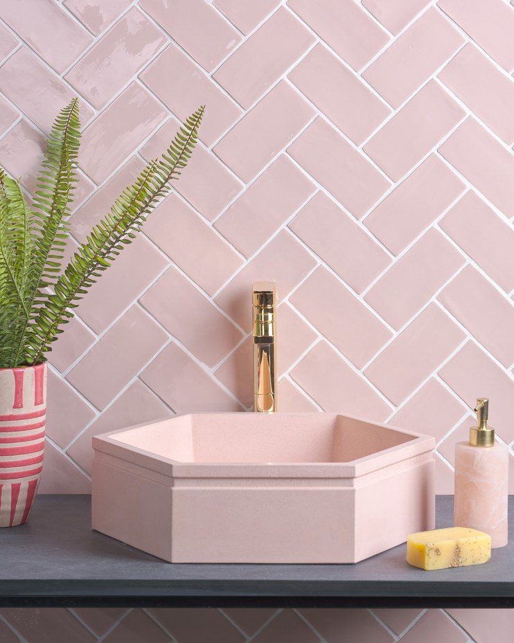 Seaton Ceramic Pink Sands