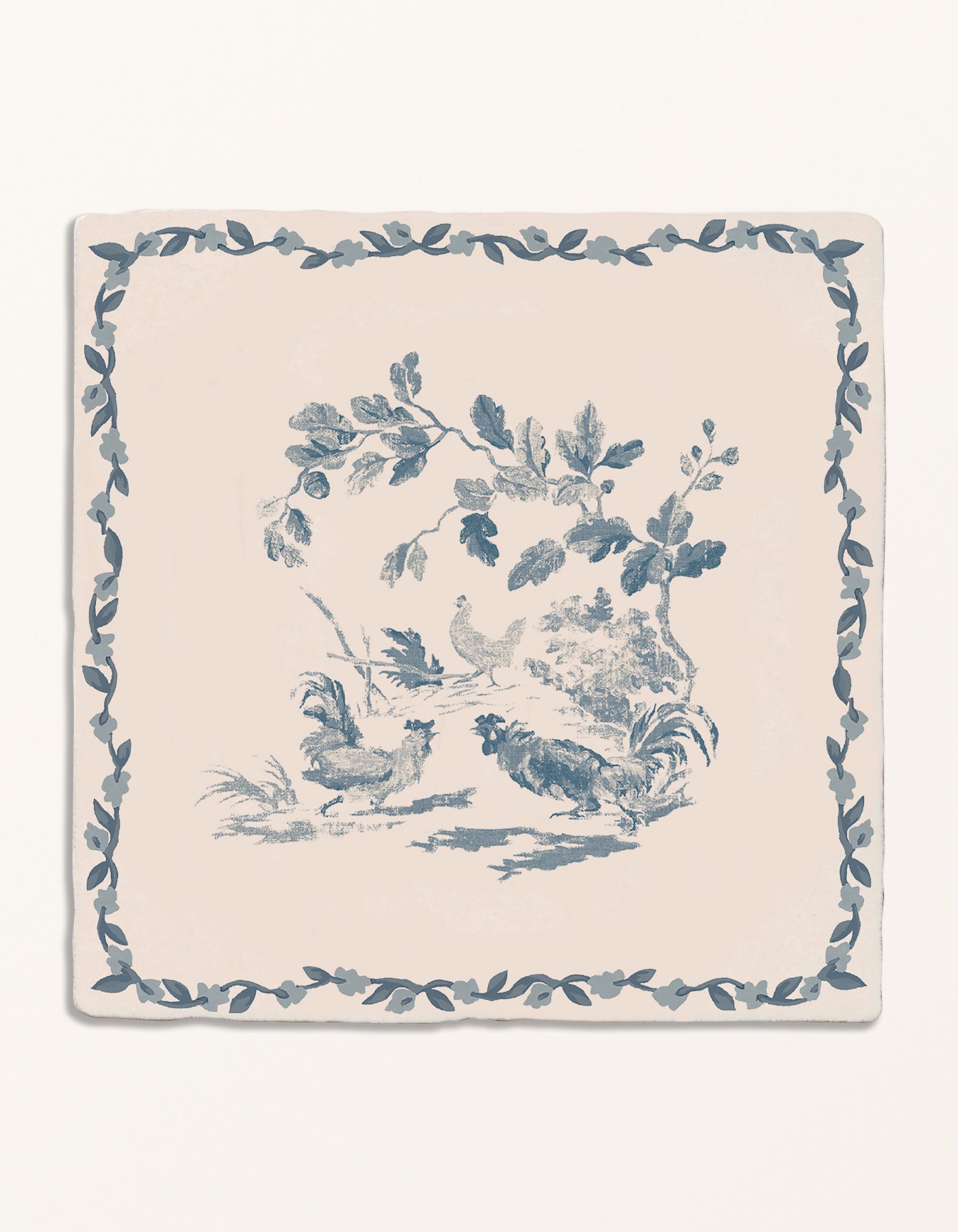 STUDIO Sanderson - Aesop's Fables Pottery Blue Decor