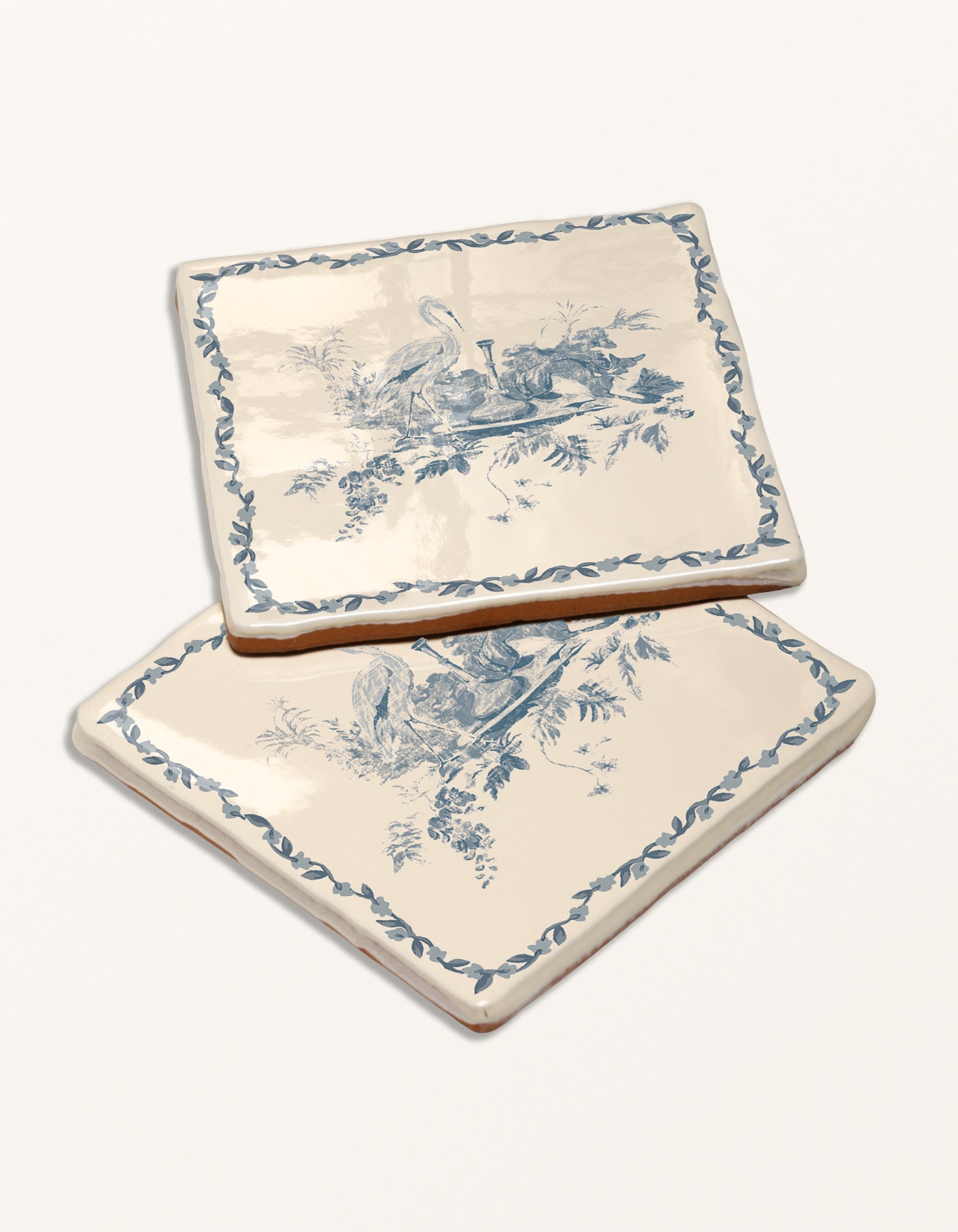 STUDIO Sanderson - Aesop's Fables Pottery Blue Decor