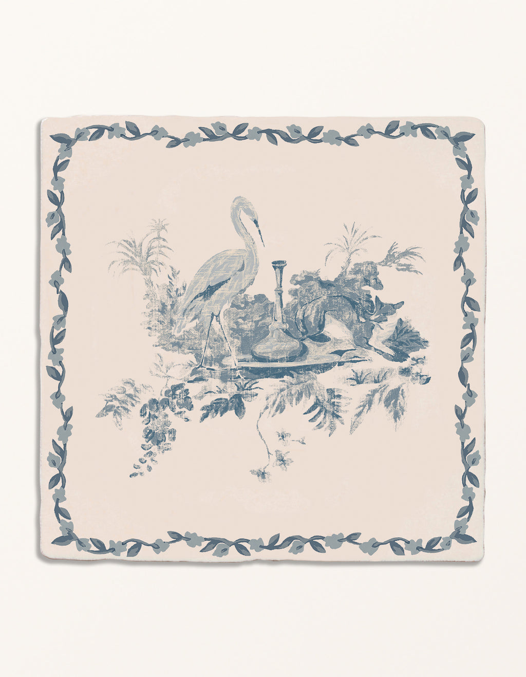 STUDIO Sanderson - Aesop's Fables Pottery Blue Decor