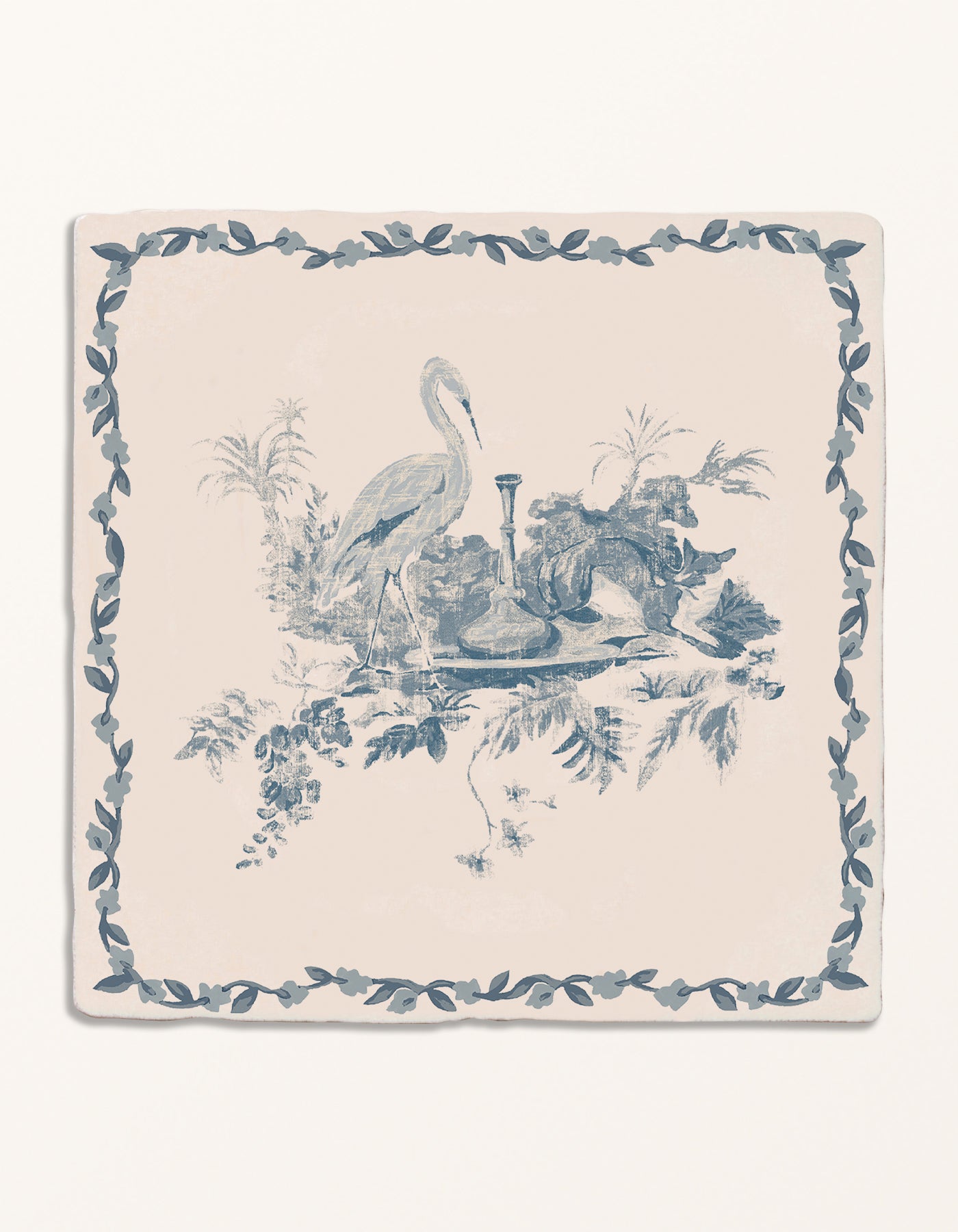 STUDIO Sanderson - Aesop's Fables Pottery Blue Decor