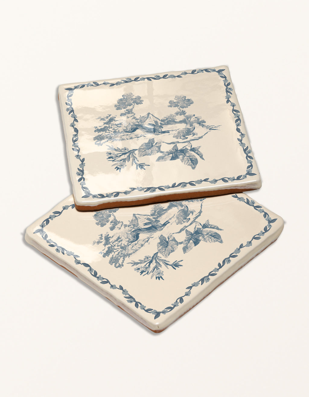 STUDIO Sanderson - Aesop's Fables Pottery Blue Decor