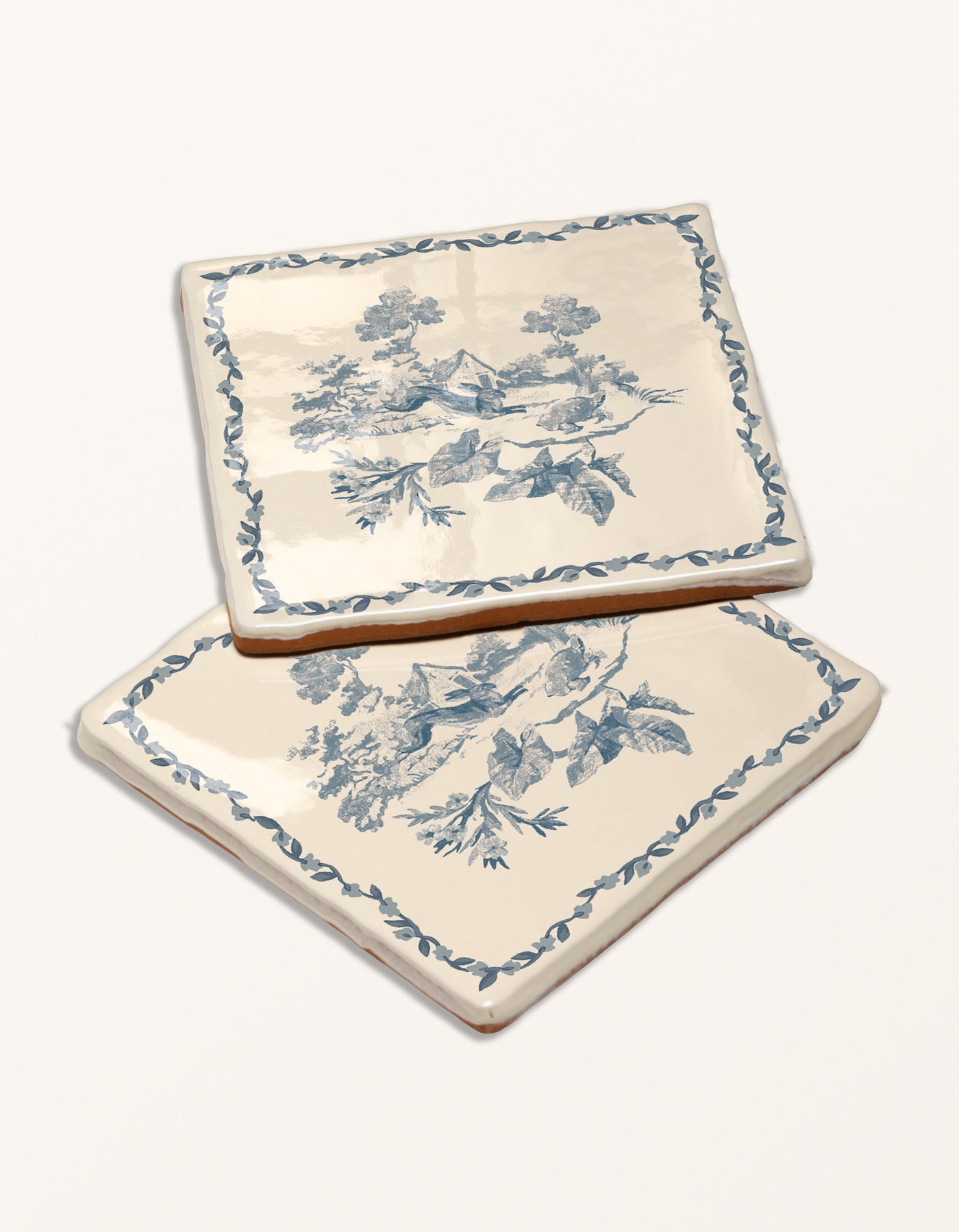 STUDIO Sanderson - Aesop's Fables Pottery Blue Decor