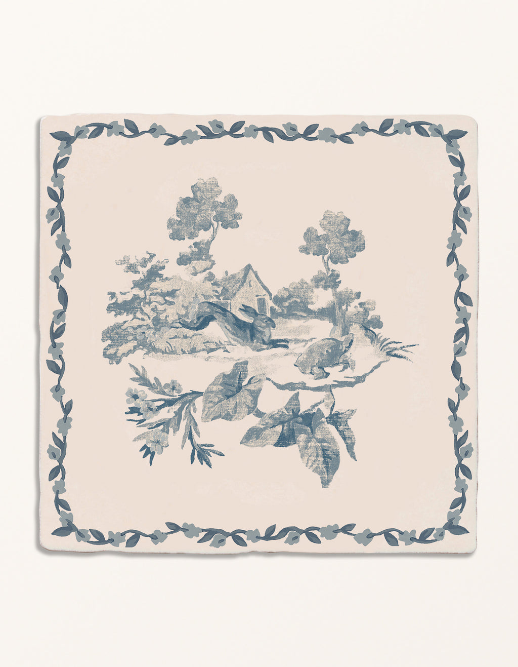 STUDIO Sanderson - Aesop's Fables Pottery Blue Decor