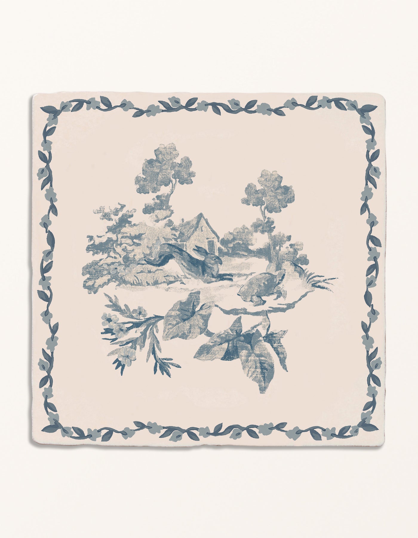 STUDIO Sanderson - Aesop's Fables Pottery Blue Decor