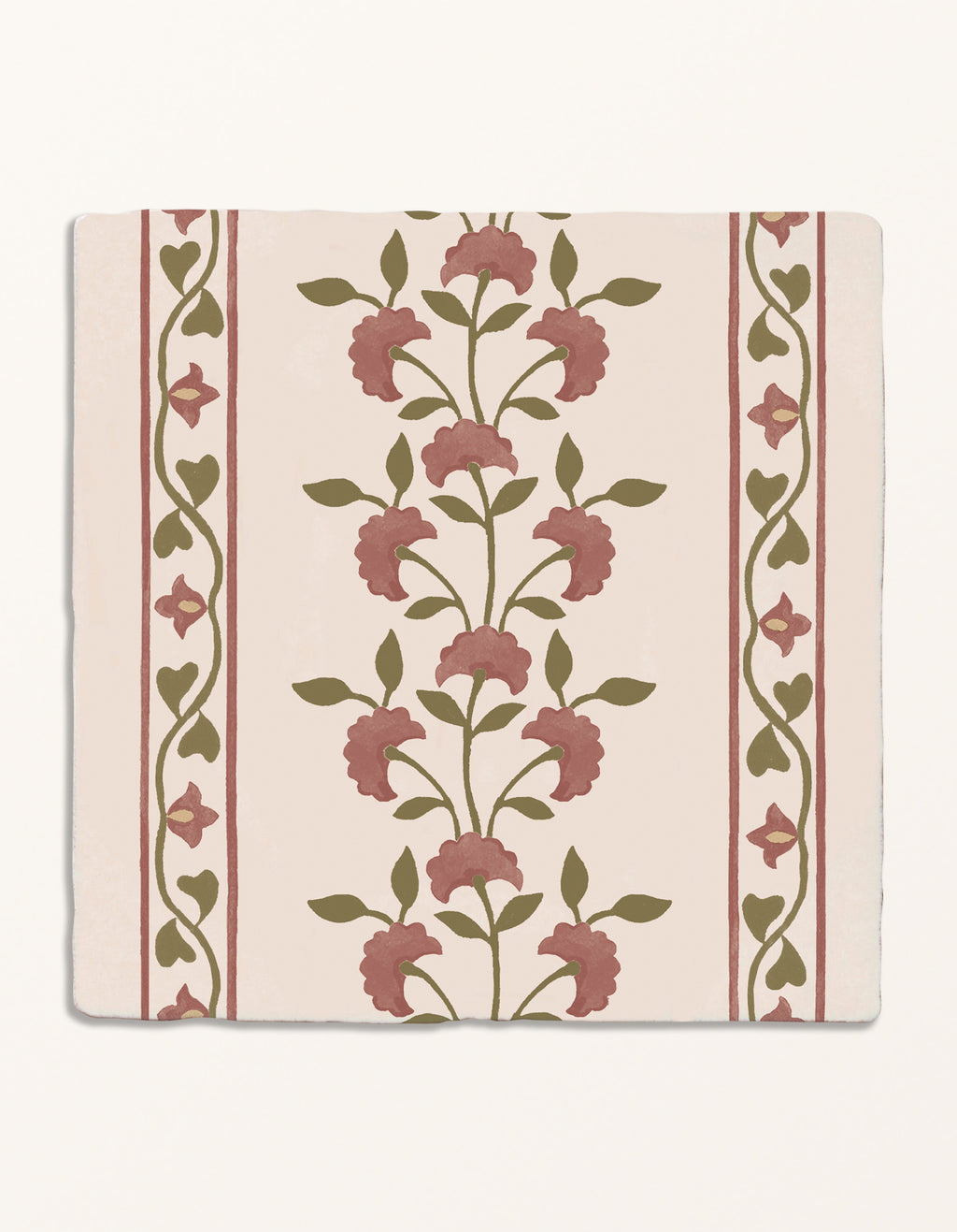 STUDIO Sanderson - Anthos Pink Clay Border & Corner