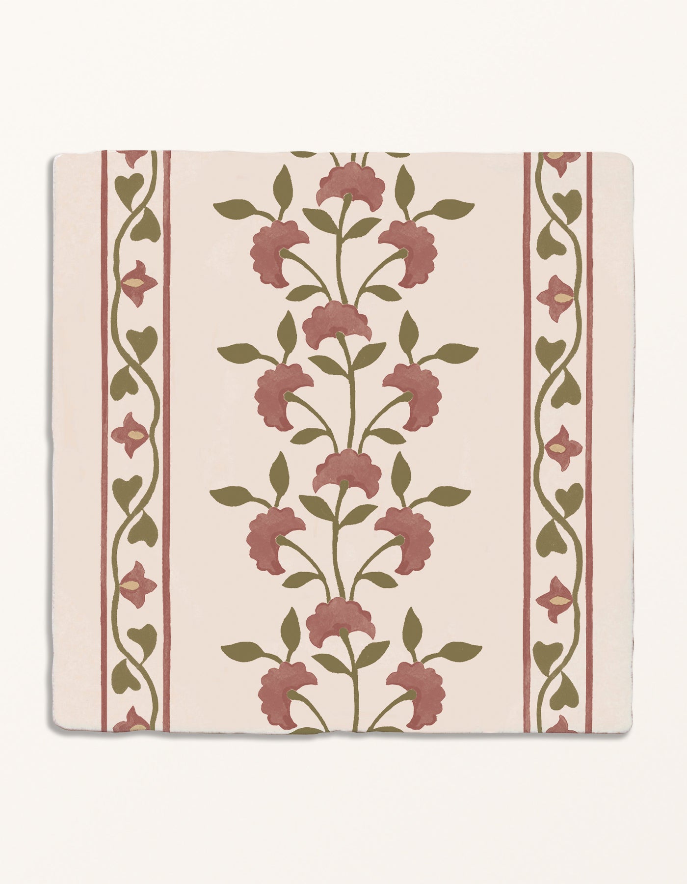 STUDIO Sanderson - Anthos Pink Clay Border & Corner