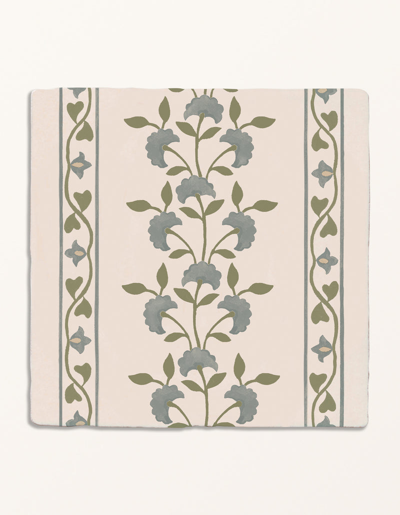STUDIO Sanderson - Anthos Pottery Blue Border & Corner