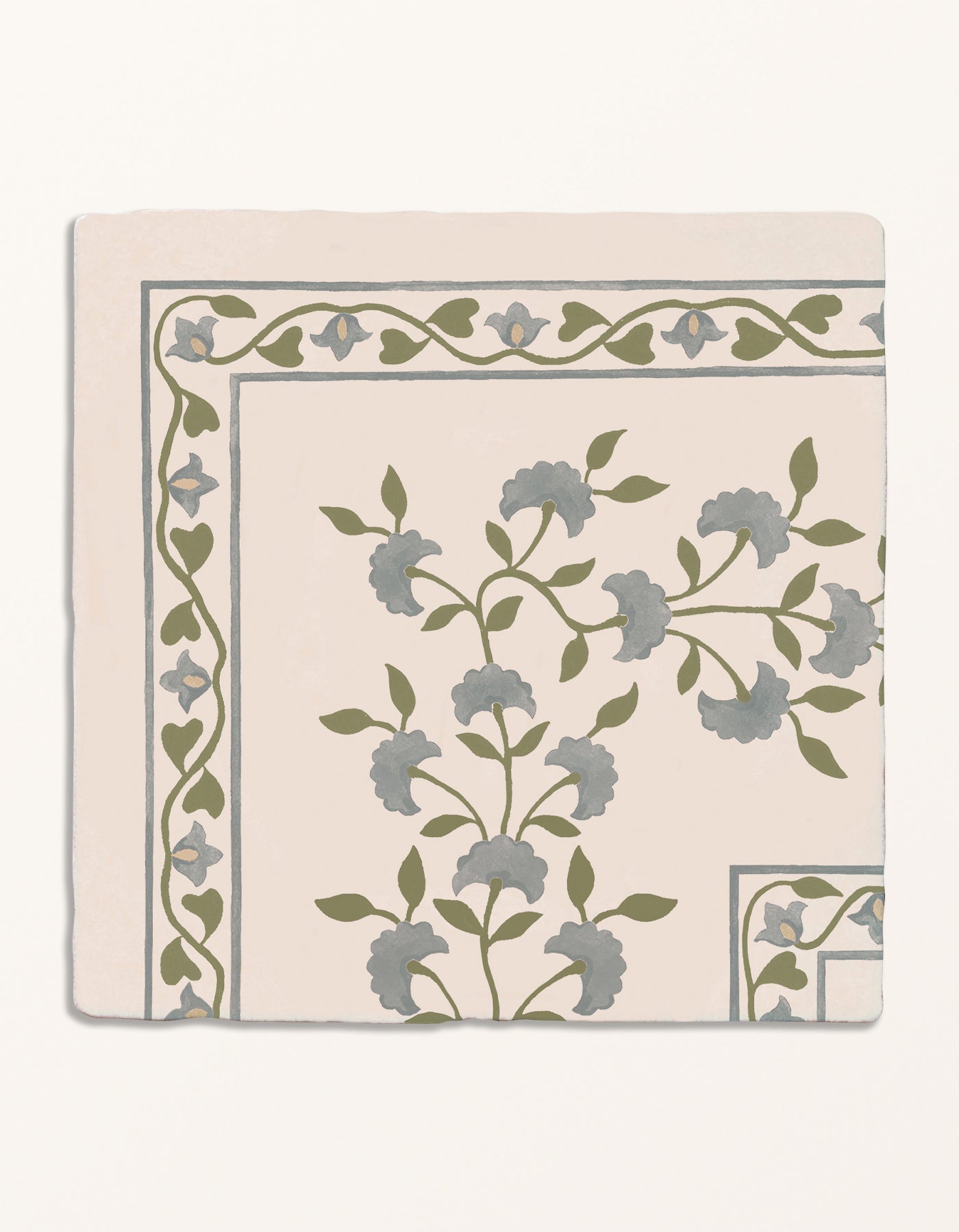 STUDIO Sanderson - Anthos Pottery Blue Border & Corner