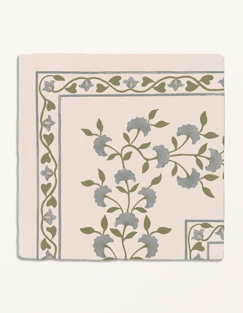 STUDIO Sanderson - Anthos Pottery Blue Border & Corner