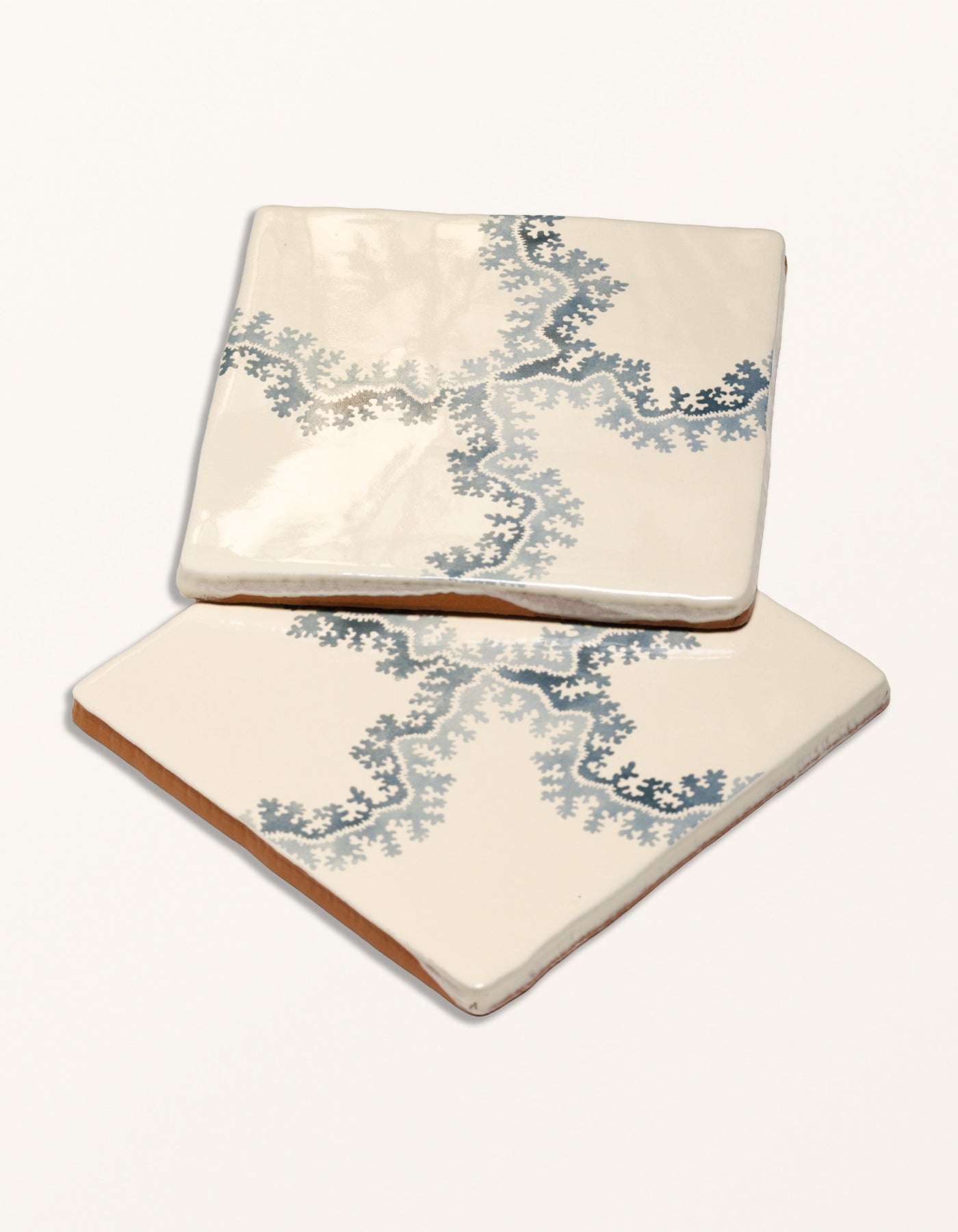 STUDIO Sanderson - Oxbow Check Pottery Blue Pattern